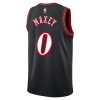 Camiseta Hombre Philadelphia 76ers Tyrese Maxey 2025-26 Nike Classic Edition Negro Swingman